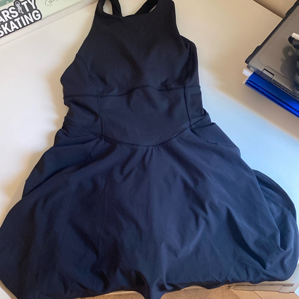 Black lululemon court dress